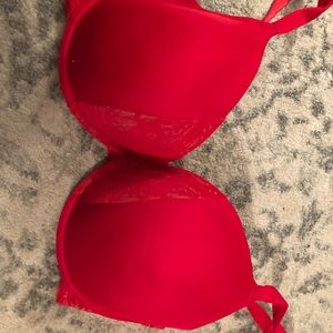 Cacique Red with Red Lace details, 38H